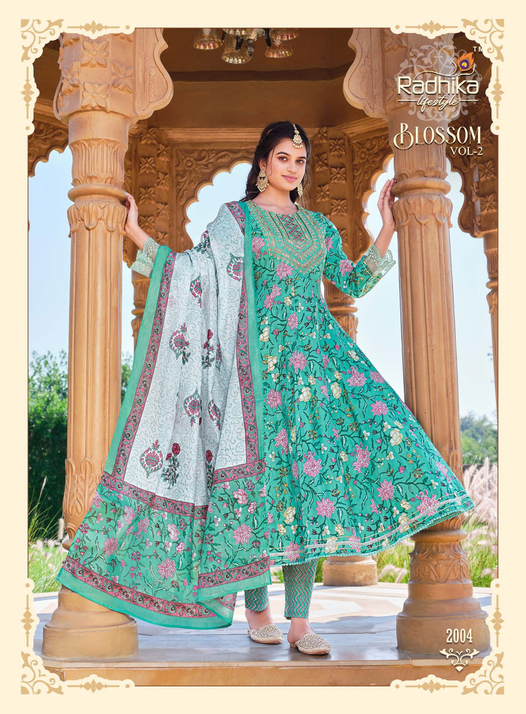 Radhika Blossom Vol 2 Wholesale Readymade Cotton Salwar Suits